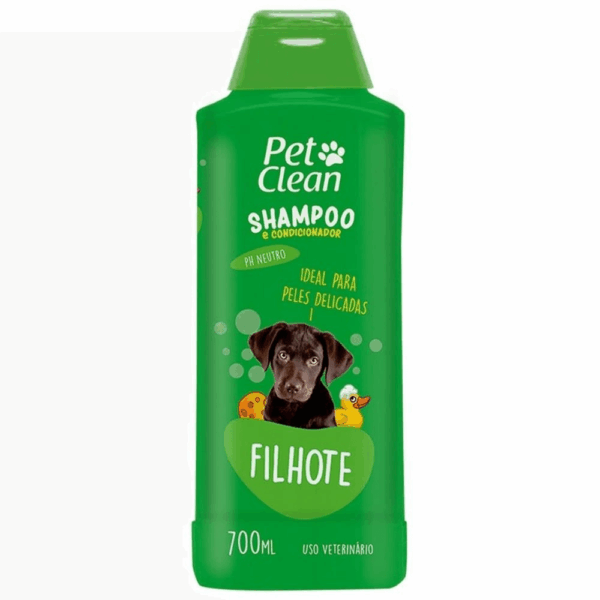 Shampoo y Acondicionador Pet Cleam Clean Filhote 700 ml