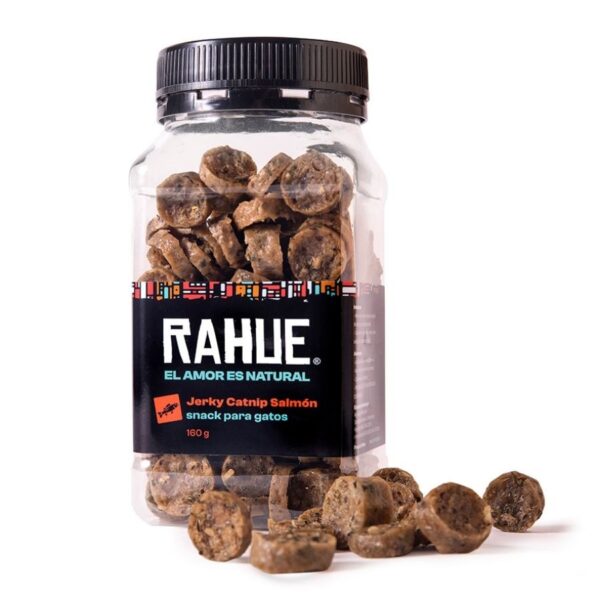 Snack Natural Rahue Pote Gato Catnip Salmon 160 GR  Grain free