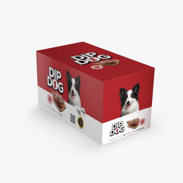 Caja Snack Dip Dog Carne 20x60 GR - Imagen 2
