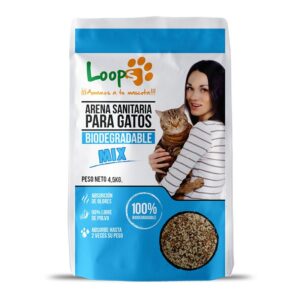 Display Arena Para Gatos Biodegradable Mix Loops Lavanda 4x4.5 KG (18 KG)