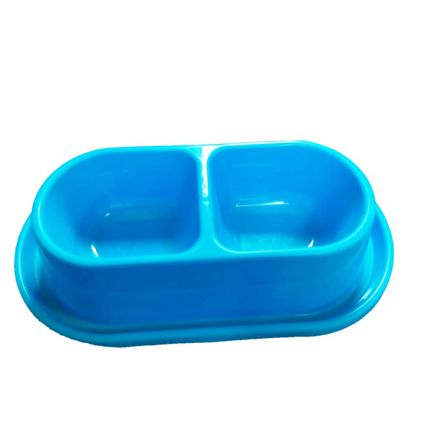 Plato Mascotas Doble Anti Hormigas Colores 45x25x10 cm (126801)
