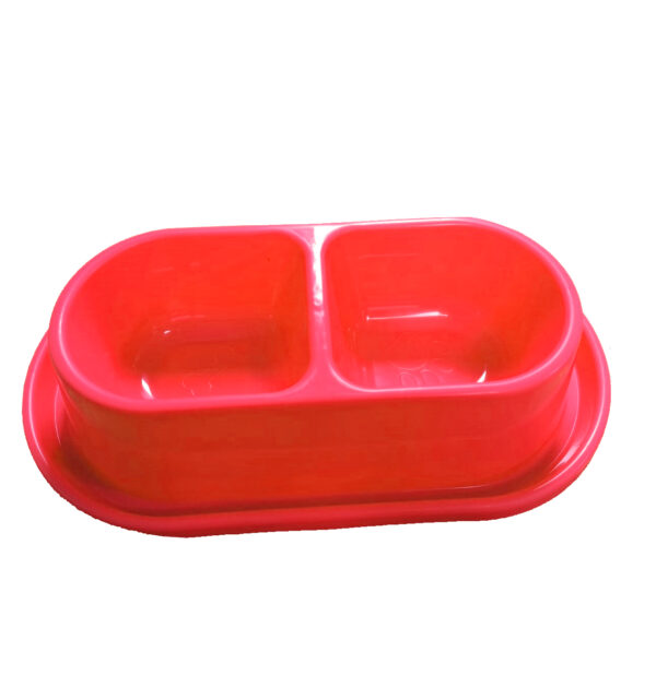 Plato Mascotas Doble Anti Hormigas Colores 45x25x10 cm (126801) - Imagen 3