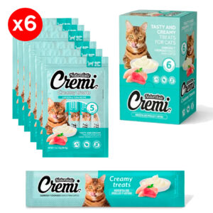 Caja Cremi Chicken & Tuna 6 Sachets 5x12GR (C2548)
