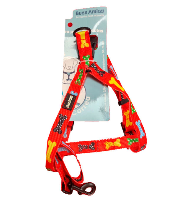 Arnes Huesitos Rojo 2.5 cm (75082)