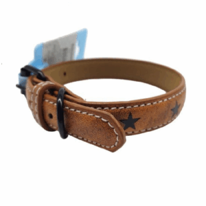 Collar Cafe Eco Cuero Estrella 33 cm(74435)