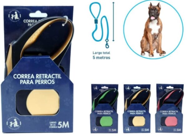 Correa Retráctil Talla M Colores (66253)