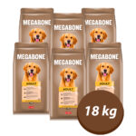 Megabone Premium Dog Adult 6x3 KG (18 KG)