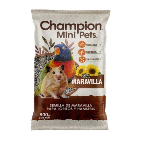 Alimento Maravilla Champion Mini Pets 500 GR
