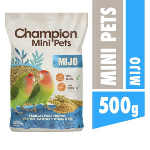 Alimento Mijo Champion Mini Pets 500 GR