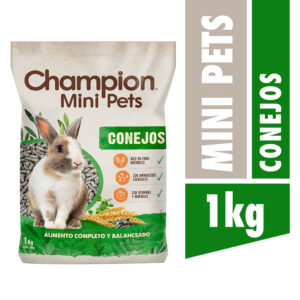 Alimento Conejo Champion Mini Pets 1 KG