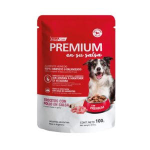 Sachet Premium Perro Adulto Pollo 1 Uni 100gr